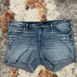 Silver Jeans Women's Blue Jean Shorts